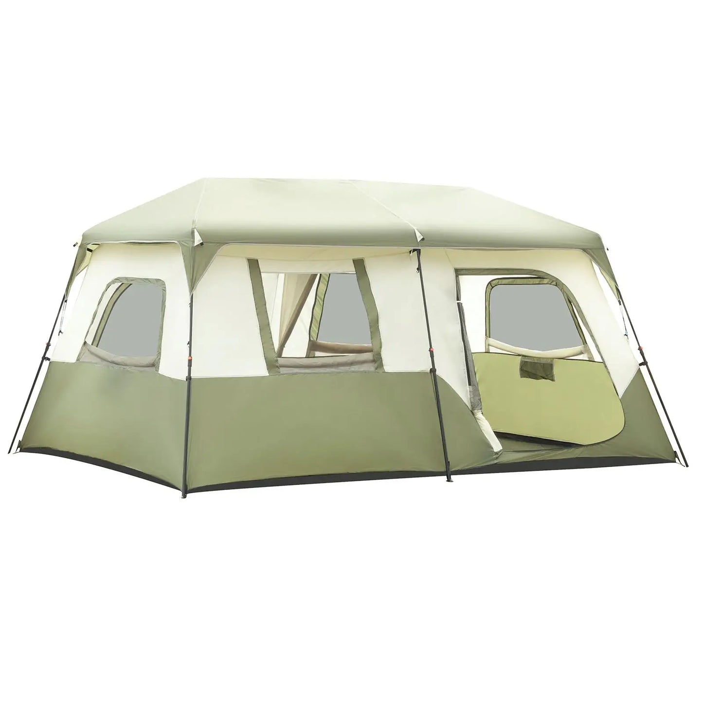 8-Person Quick Setup Camping Tent