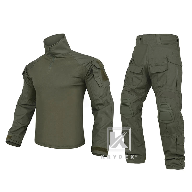 Tactical Camouflage Shirt & Pants Kit