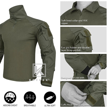 Tactical Camouflage Shirt & Pants Kit