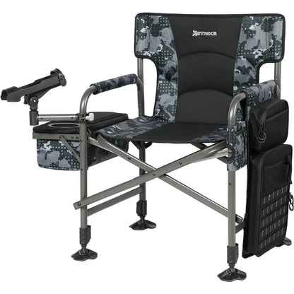 Camping chair w\ Cooler and Storage Bag for Fishing, Camp, etc...