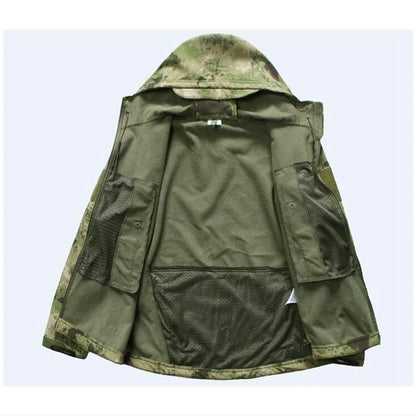 Tactical Softshell Camo Jacket