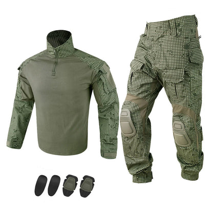 Tactical Camouflage Shirt & Pants Kit