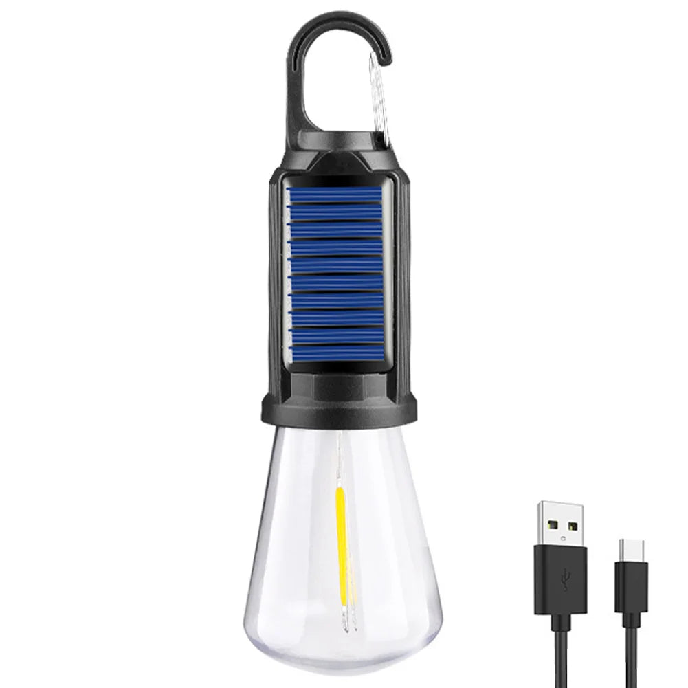 Solar Powered LED Camping Lamp