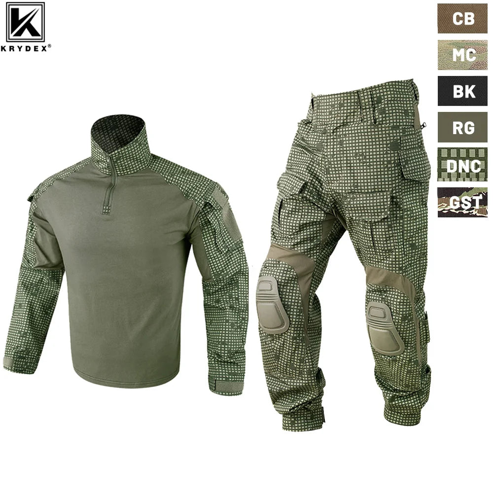 Tactical Camouflage Shirt & Pants Kit